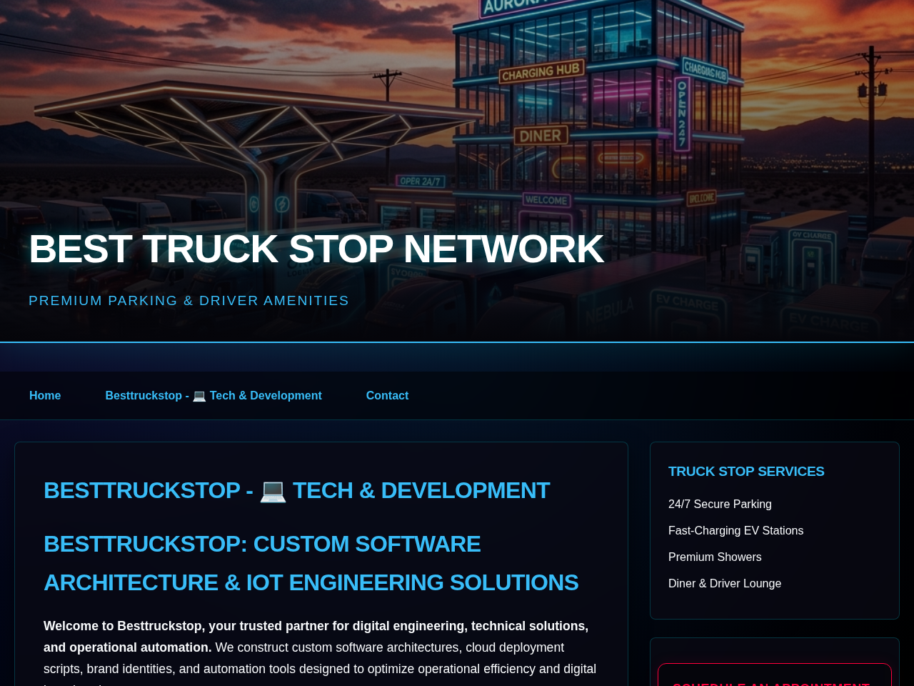 Besttruckstop Inc. Screenshot