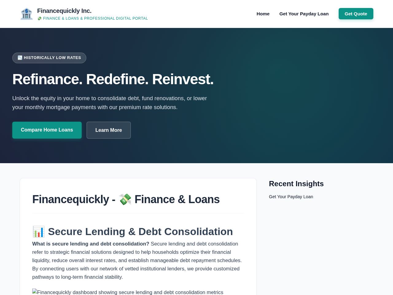 Financequickly Inc. Screenshot