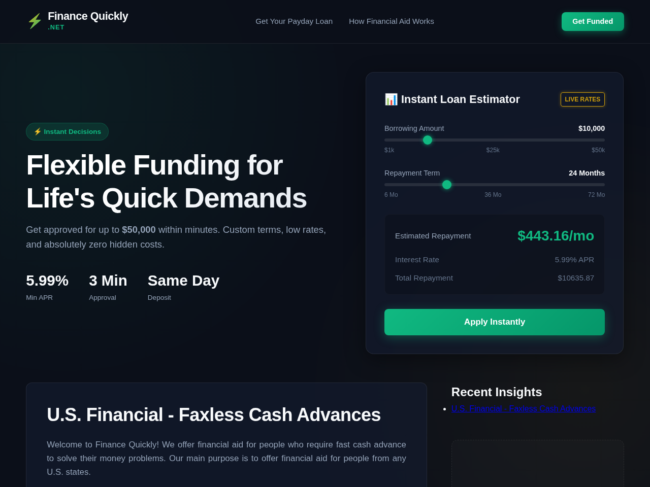Finance Quickly Screenshot
