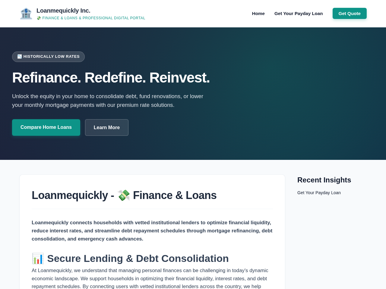 Loanmequickly Inc. Screenshot