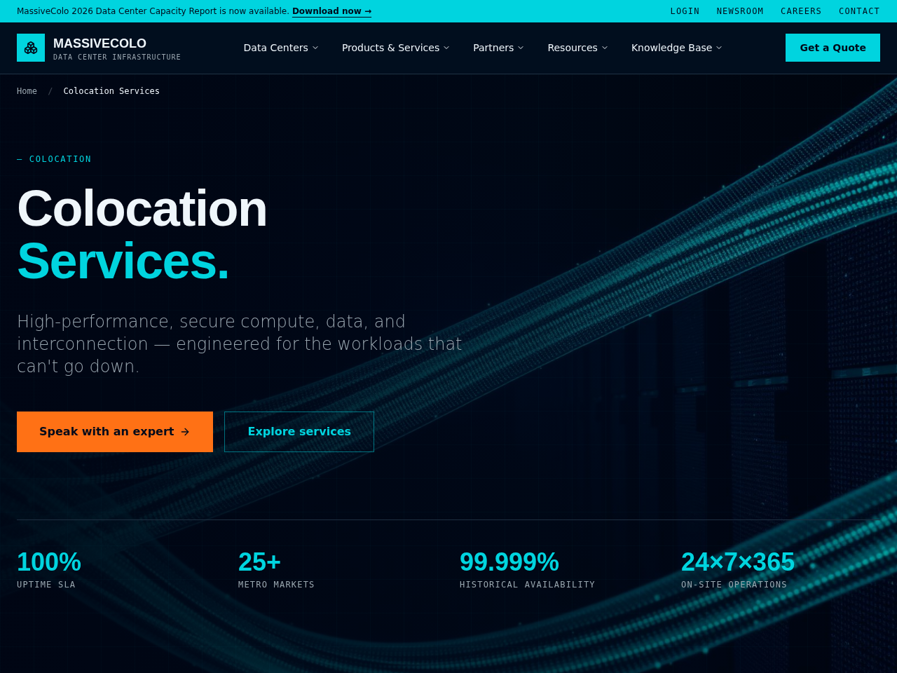 Massivecolo Inc. Screenshot
