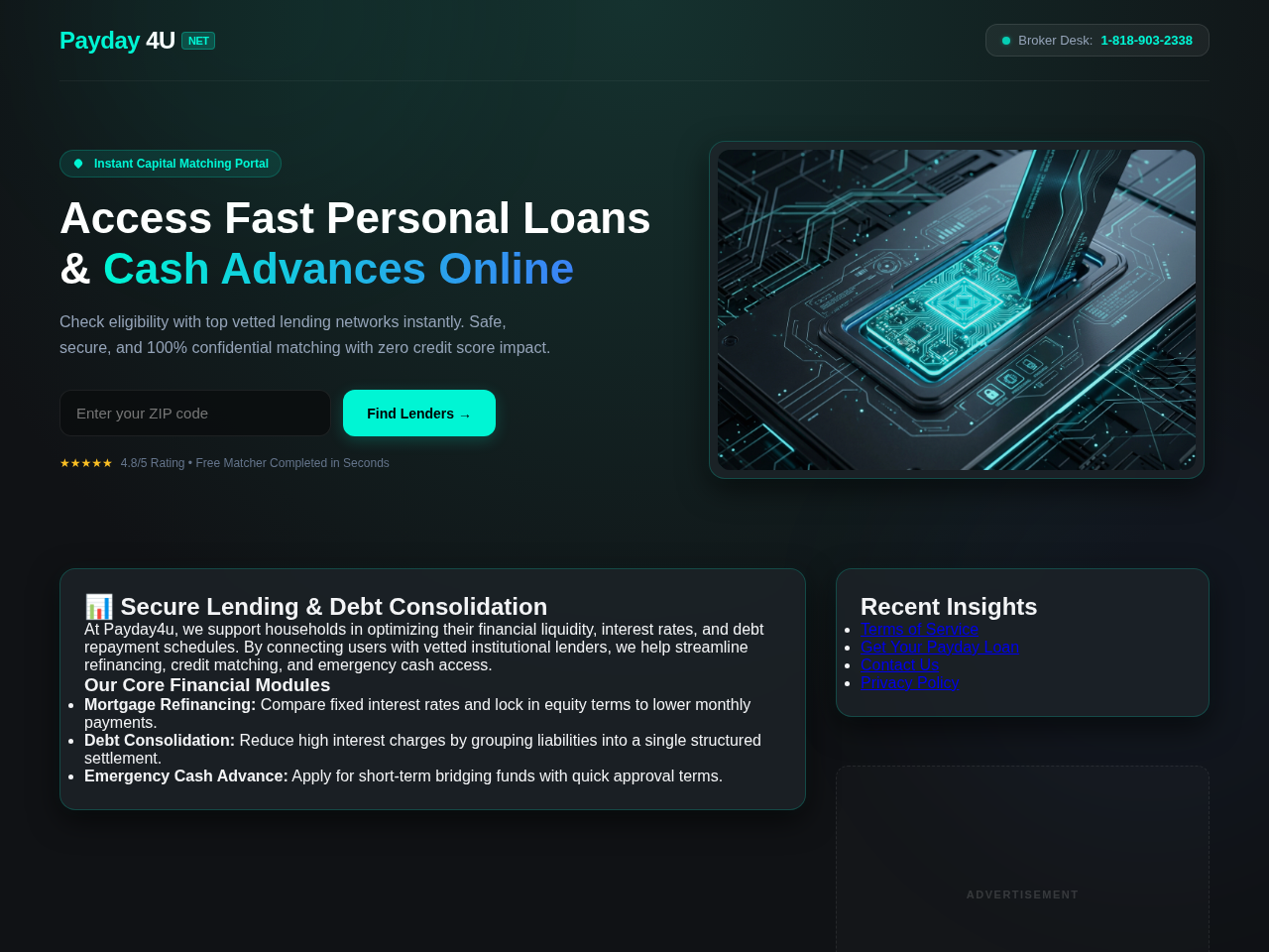 Payday4u Inc. Screenshot