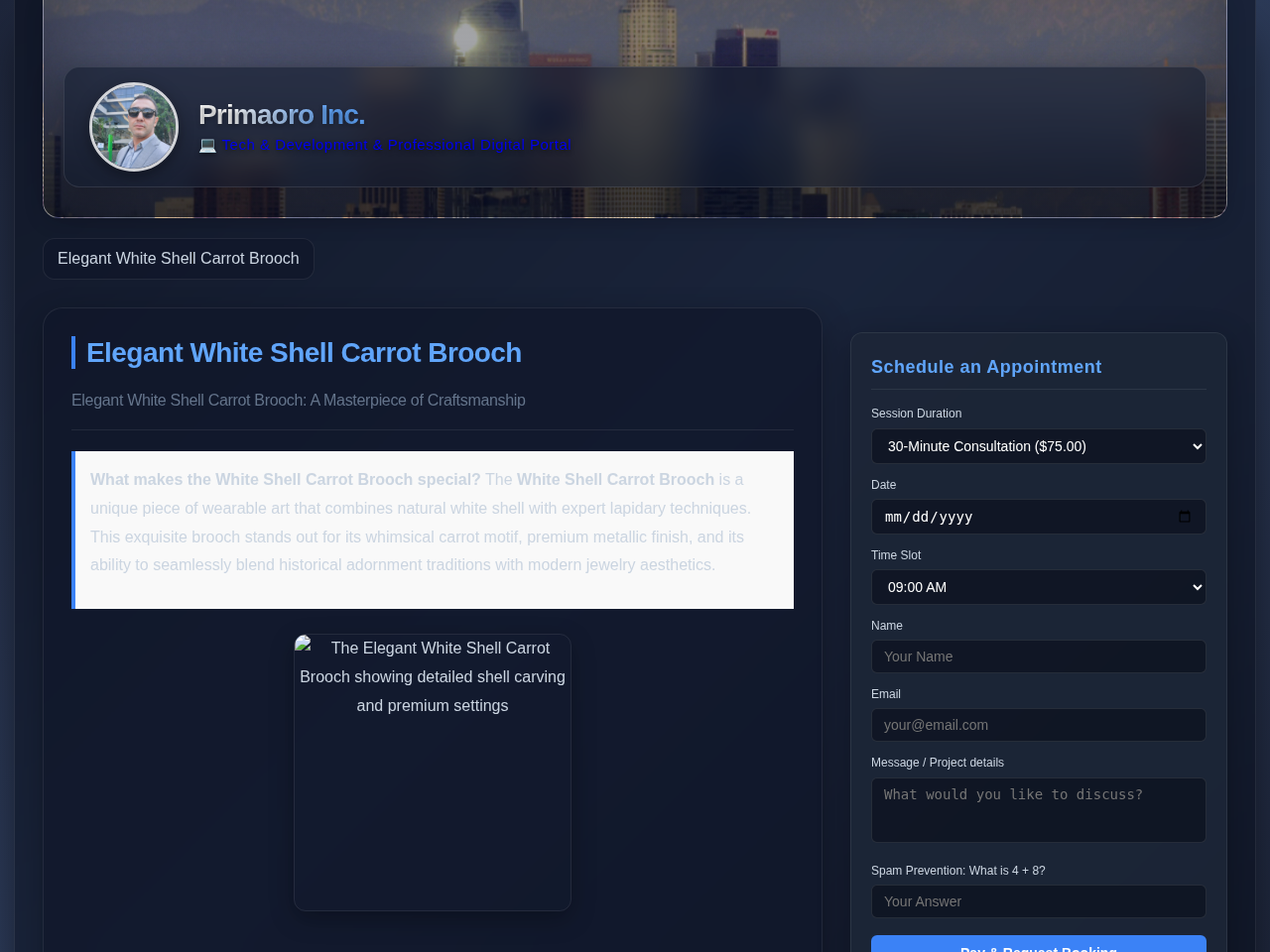 PrimaOro Screenshot