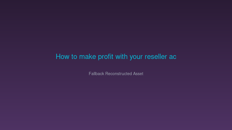 web hosting reseller