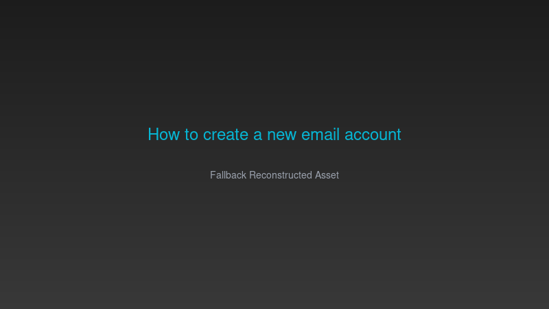 email account