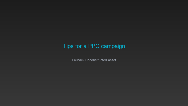 ppc tips