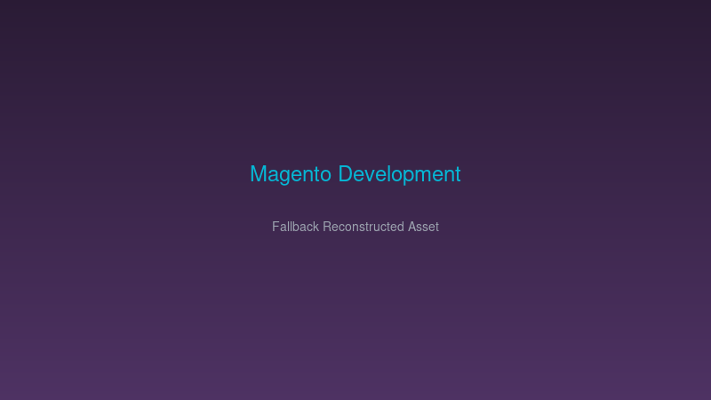magento ecommerce