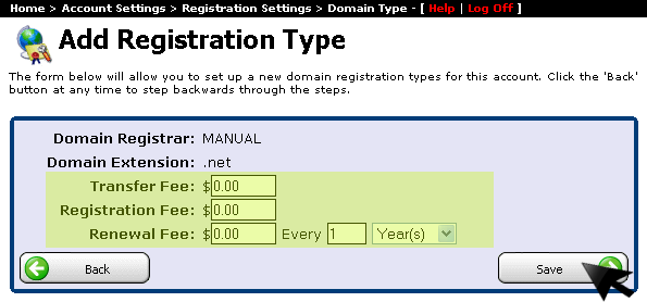 Enable extension for customer orders