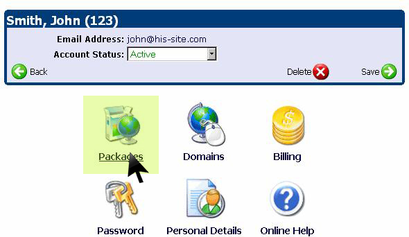 Select hosting plan tier