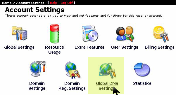Add New DNS Zone button